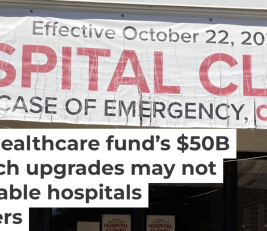 Southwest Georgia Regional Medical Center in Cuthbert is one of close to 200 rural hospitals that have closed in the past two decades. AP Photo/Jeff Amy
